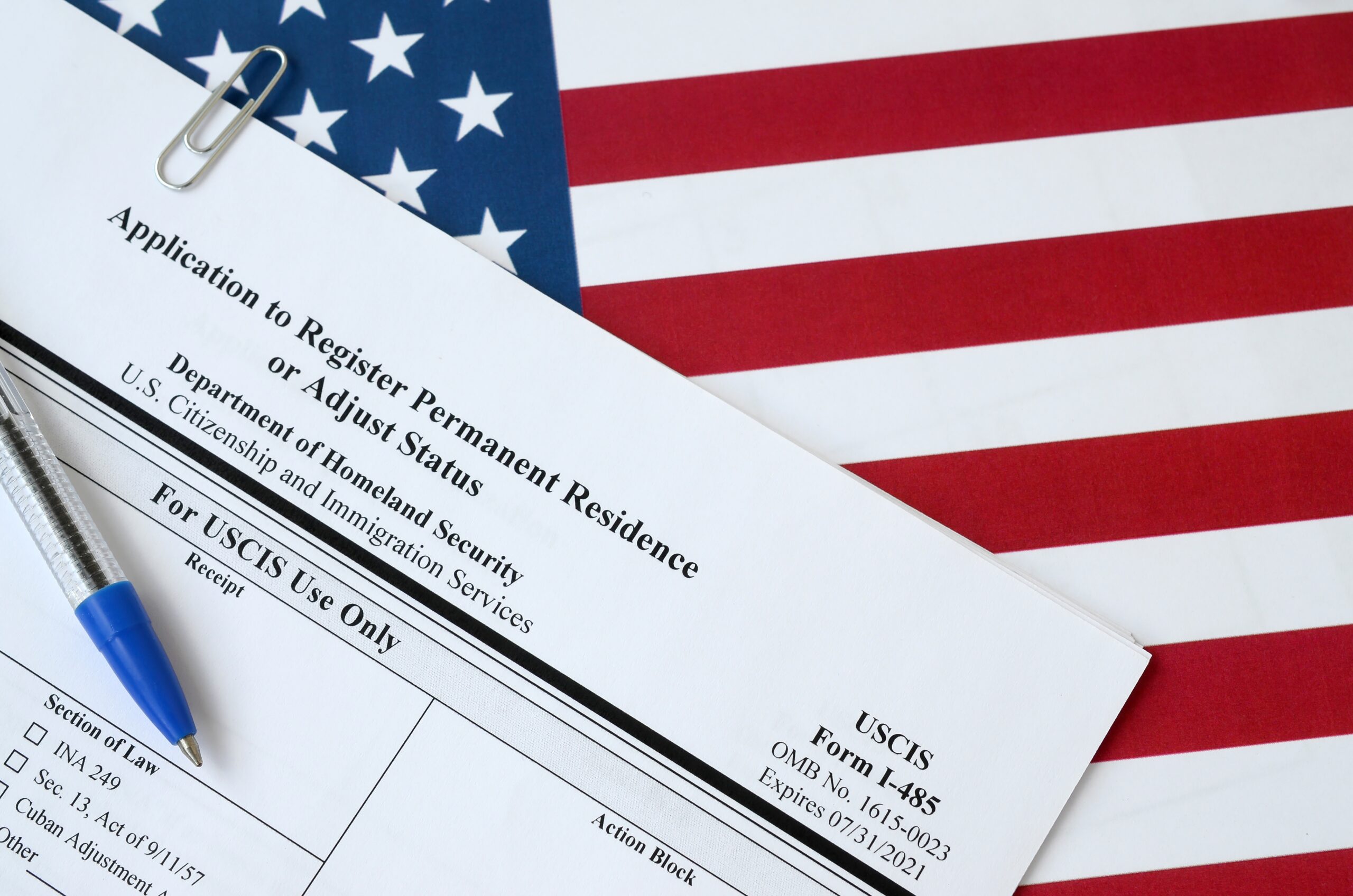 I-485,Application,To,Register,Permanent,Residence,Or,Adjust,Status,Blank